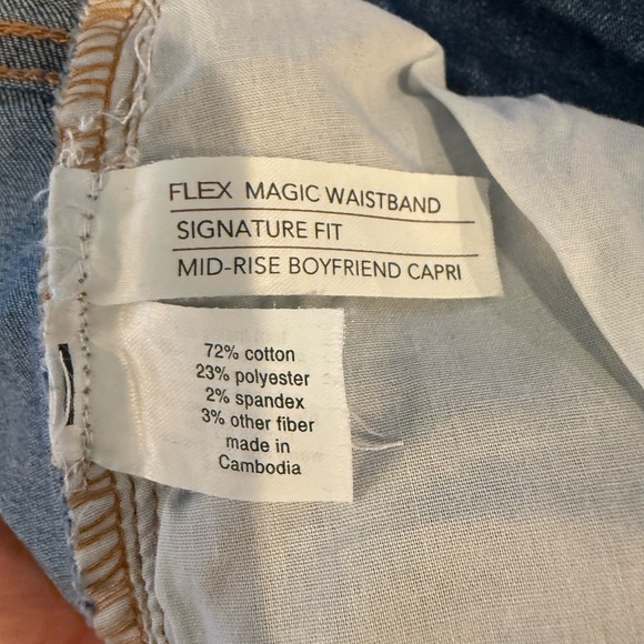 Lane Bryant Boyfriend Capri - Picture 4 of 4